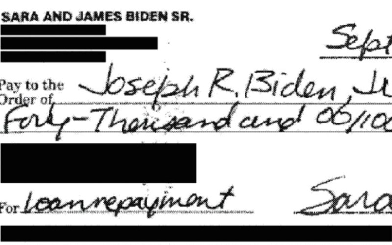 How long will  media insist Joe Biden loves his son but not his son's money?