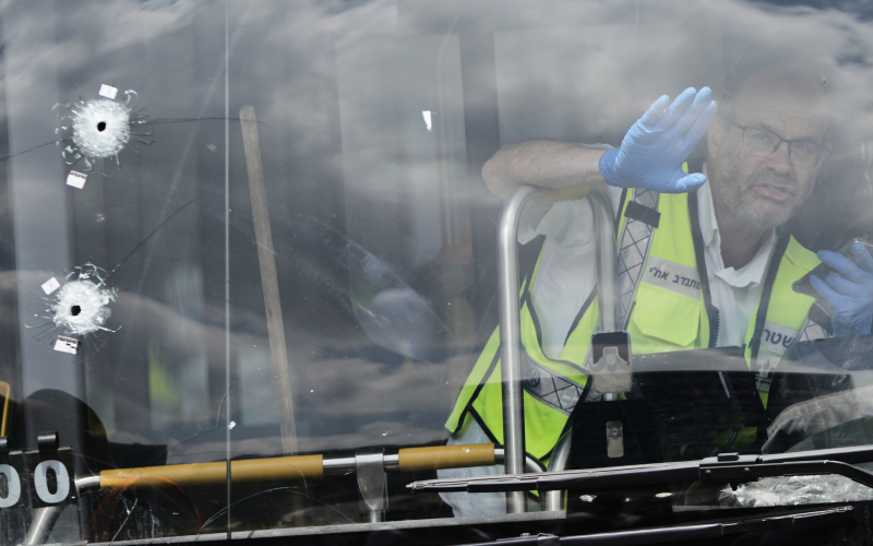 Bus stop attack stark reminder why IDF is pushing into Gaza City