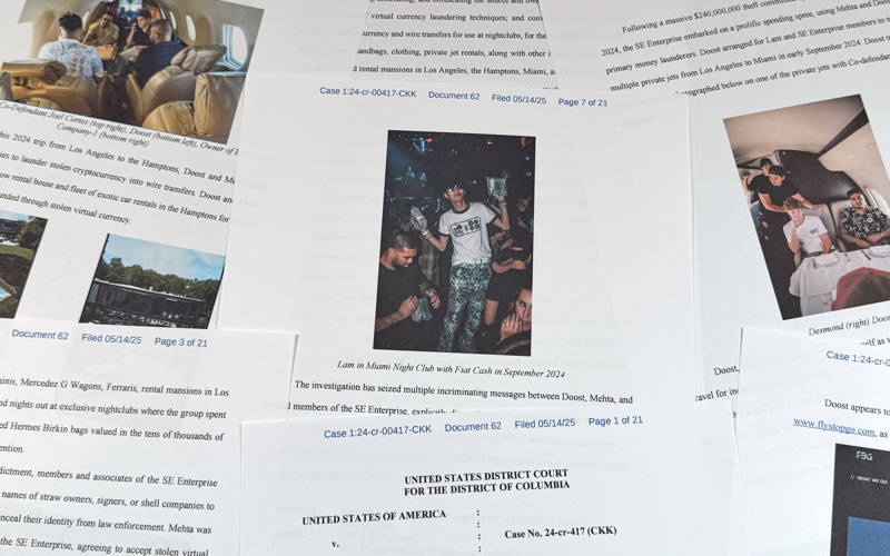 Party's over for crypto scammers who went on a spending spree after a $240 million bitcoin theft