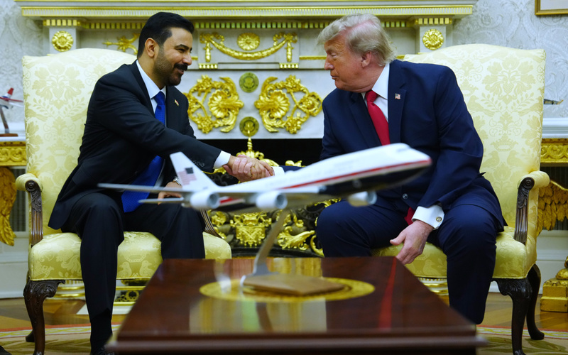 Trump touts 'tremendous chemistry' with new Iraqi Prime Minister al-Zaidi