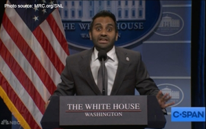 The same SNL mocking Patel called Kamala a 'superhero'