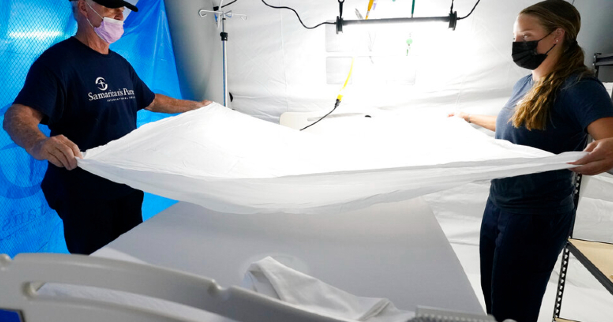 Disaster relief ministry sets up COVID beds in hardhit Mississippi