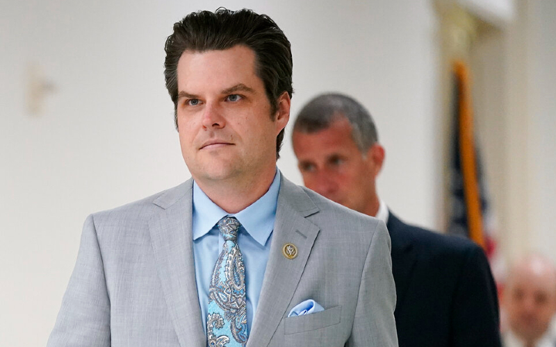 Gaetz, accused of sex trafficking, goes on offensive