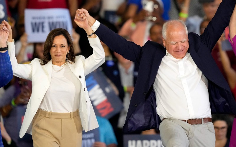 Harris-Walz ticket spreads the authoritarian 'joy'