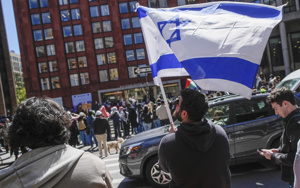 College news editor choosing to see 'silver lining' in swastika flag incident