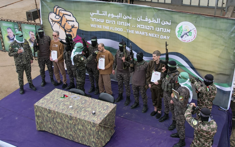 Hamas releases 3 more Israeli hostages for dozens of Palestinian prisoners under Gaza ceasefire