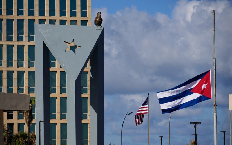 Cuba's president says no current talks with the US following Trump's threats