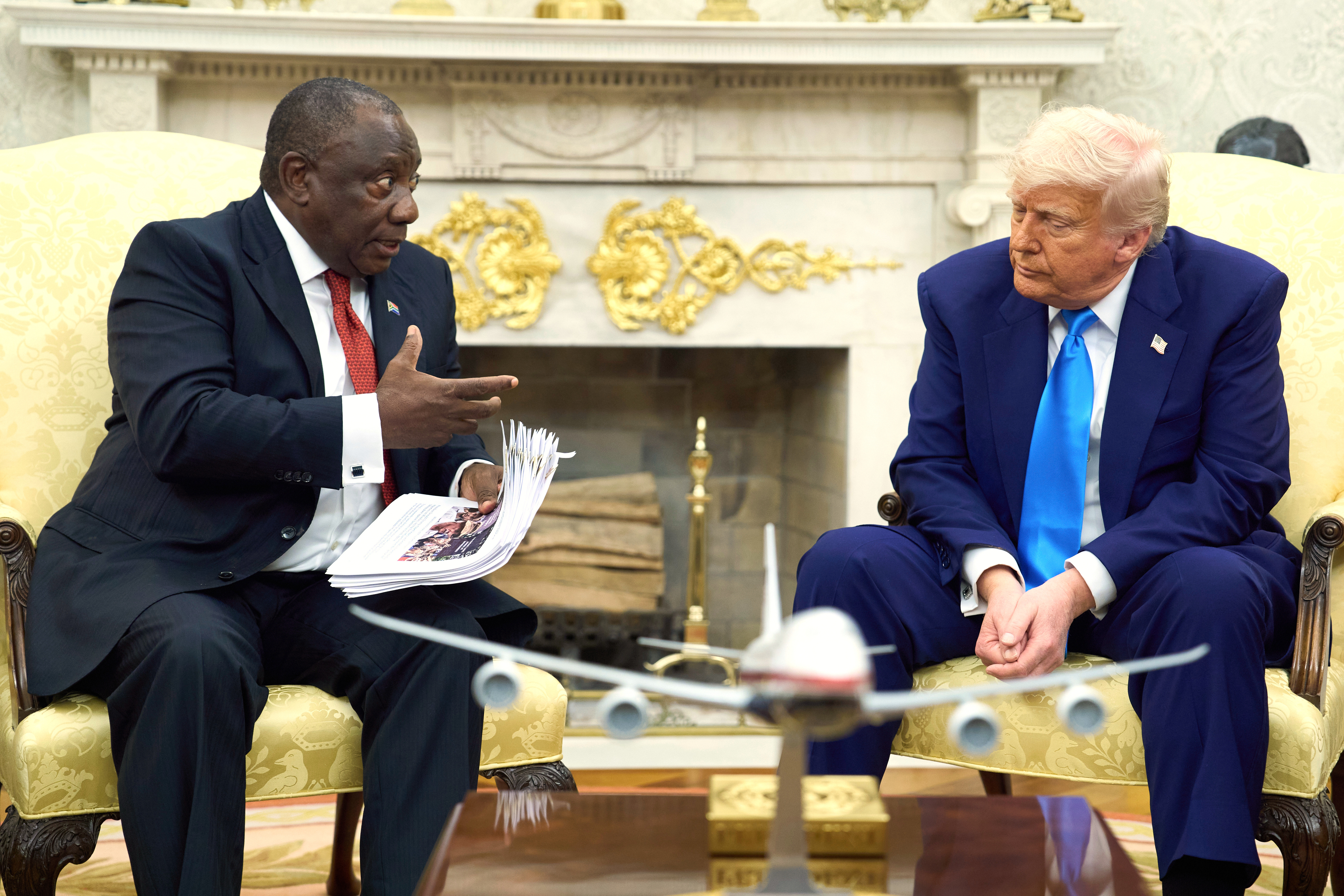 Trump praised for blunt confrontation over South Africa's anti-white vengeance