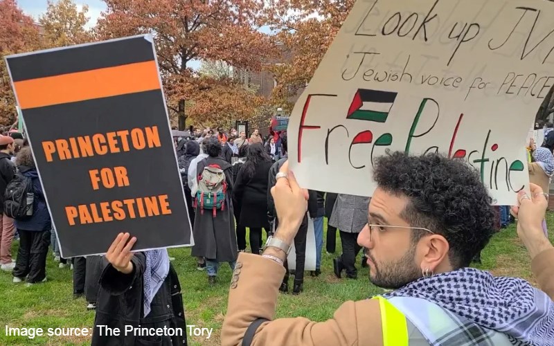 Princeton showed some chutzpuah after punishing Jewish reporter who got pushed