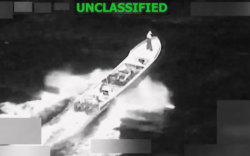 US carries out first known strike on alleged drug boat since Maduro's capture