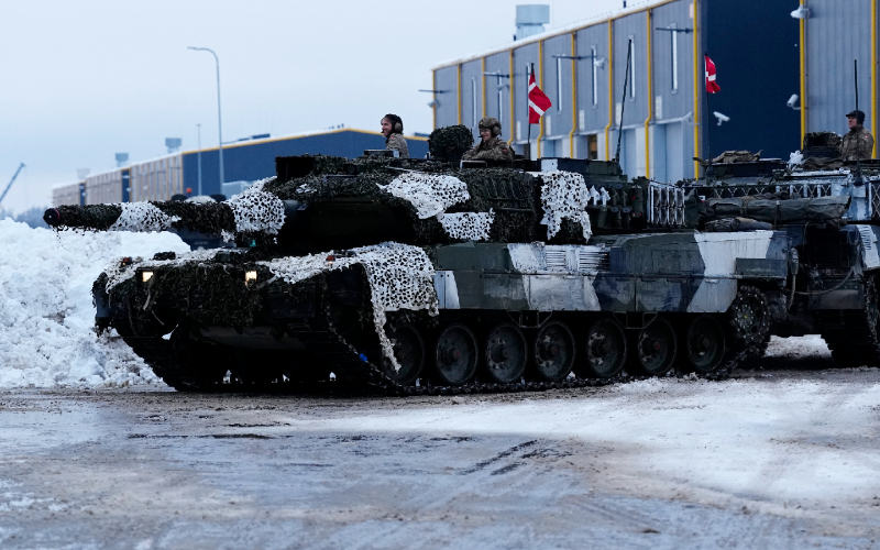 Moscow warns West of 'escalation' over NATO army tanks