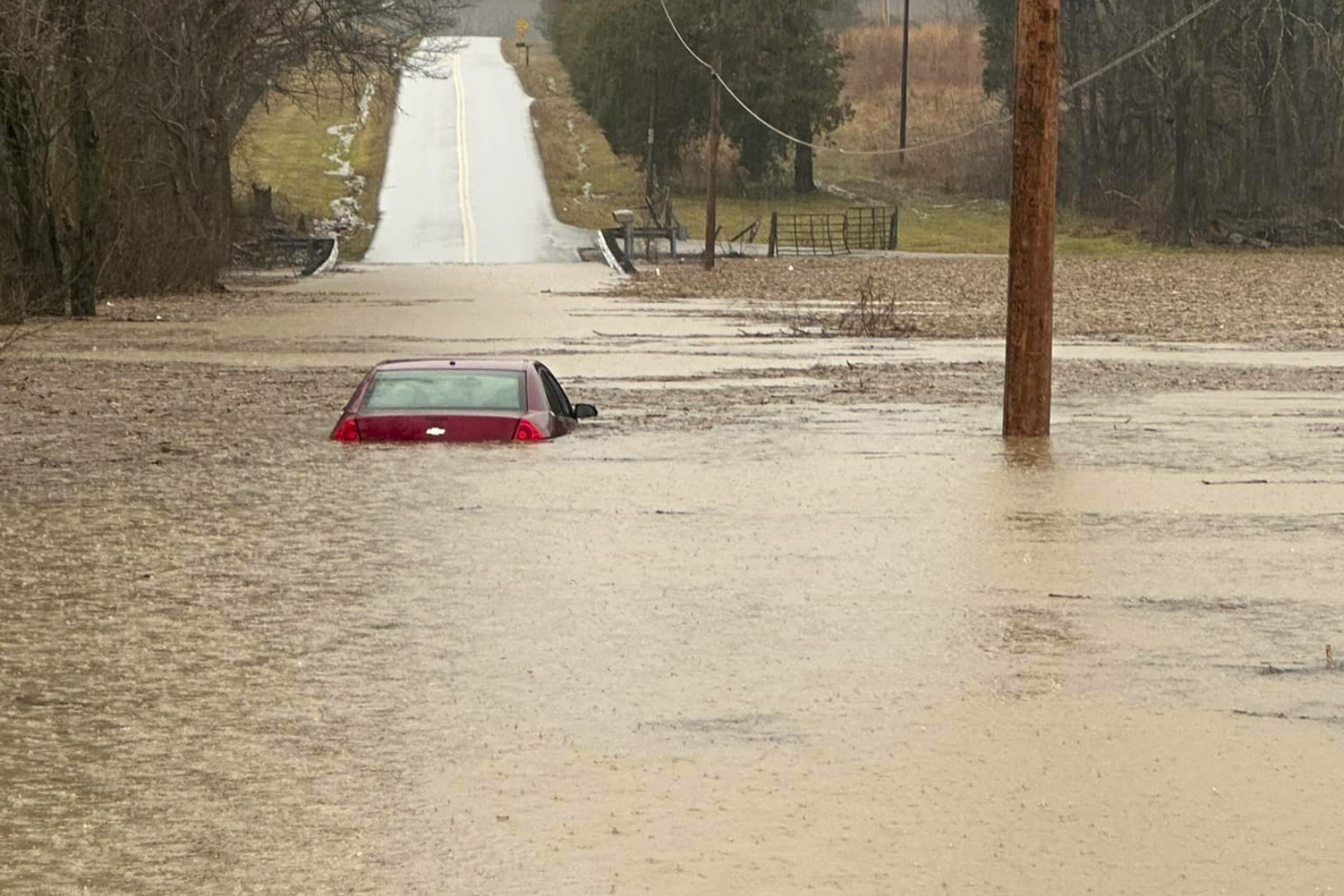 Dangerous flooding hits US Southeast as snow and frigid cold forecast for Northeast and Plains