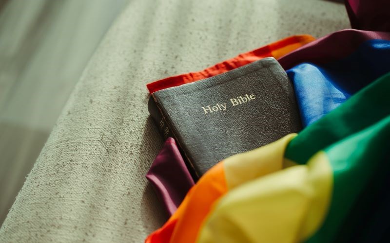 A false religion that paints in rainbow colors – including Dodger blue