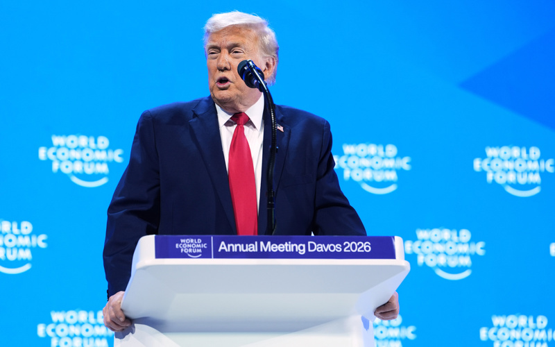 Trump says he won’t use force to acquire Greenland in Davos address