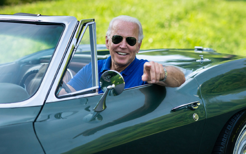 Biden: Classified documents totally safe next to my prized Corvette