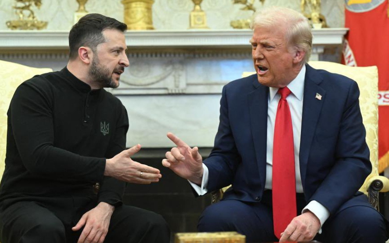 Americans witness heated exchange between Trump and Zelenskyy on Ukraine war