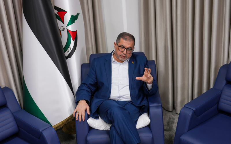 Hamas official says the group ready to discuss 'freezing or storing' its weapons