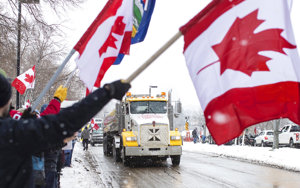 Canada's protesting truckers get delayed and 'hollow' justice from Covid protest