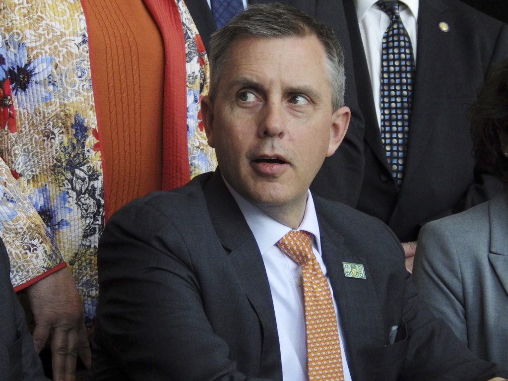 North Dakota's GOP governor vetoes library restrictions, school voucher program