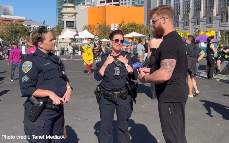 San Fran sicko: Police shrug at 'pride' perversion in front of children