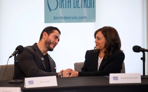 El-Sayed's judgment questioned as Harris rallies for his Senate bid
