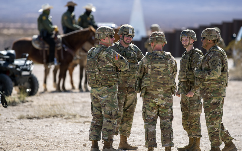 The Pentagon is sending about 3,000 more active-duty troops to the US-Mexico border