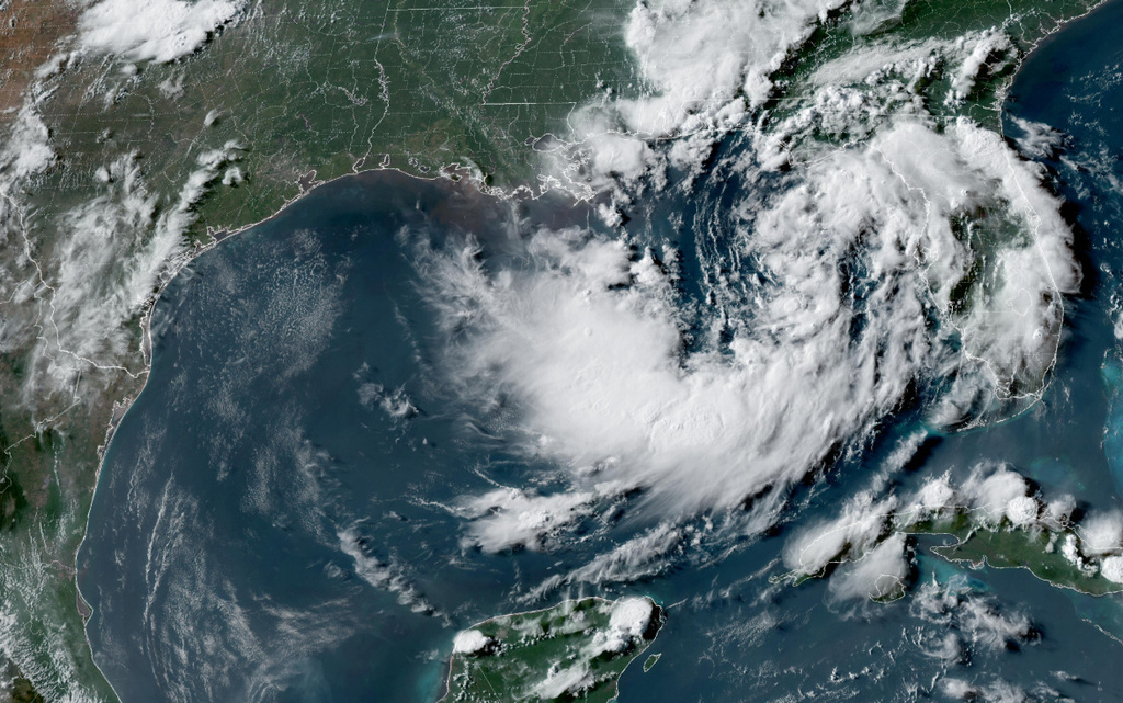 Forcasters say Gulf tropical depression set to become tropical storm