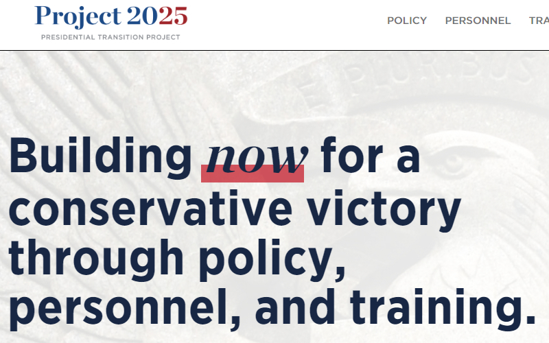 AFN - Think tank takes diplomatic route after Trump disses Project 2025