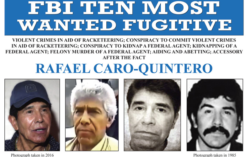 Drug lord Rafael Caro Quintero to be arraigned in NY after transfer from Mexico