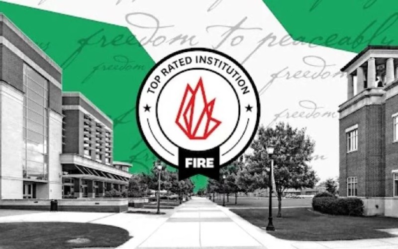 FIRE helps another university receive top rating