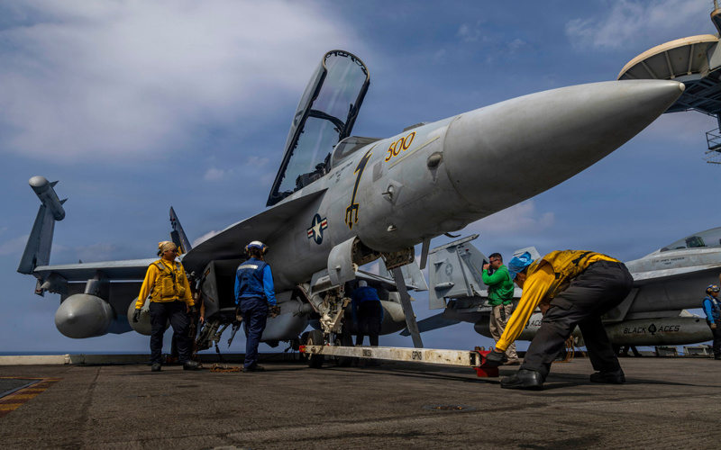 Yemen rebels threaten new Red Sea attack as US aircraft carrier heads toward Iran