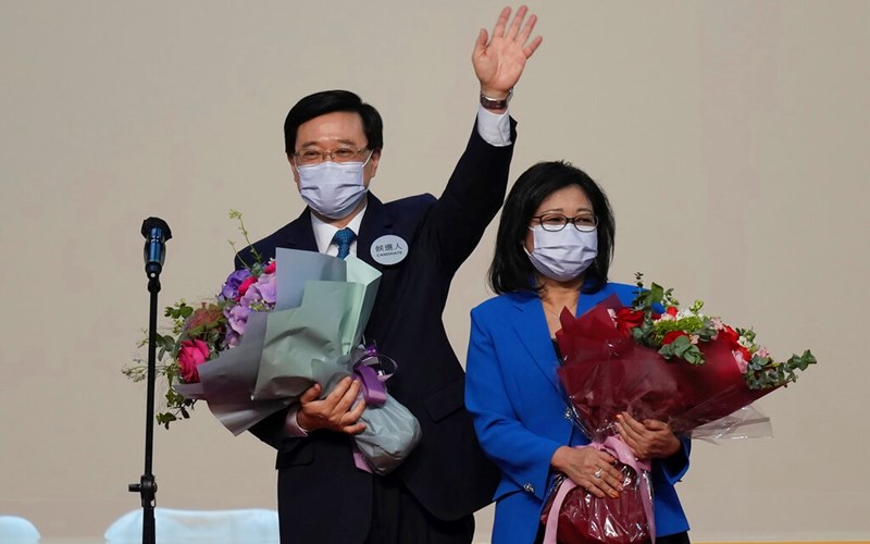 Beijing loyalist John Lee elected as Hong Kong's next leader