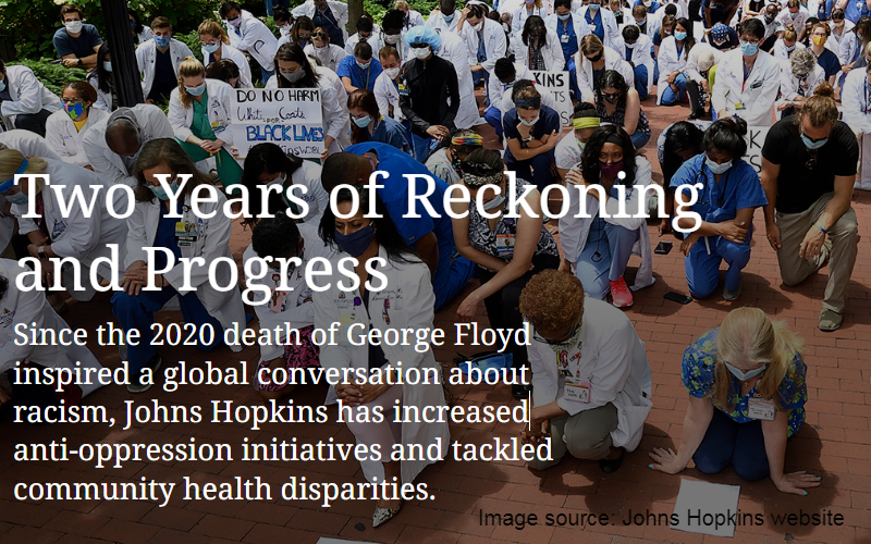 After deadly cancer of DEI got exposed, Johns Hopkins bandaged it with apology 