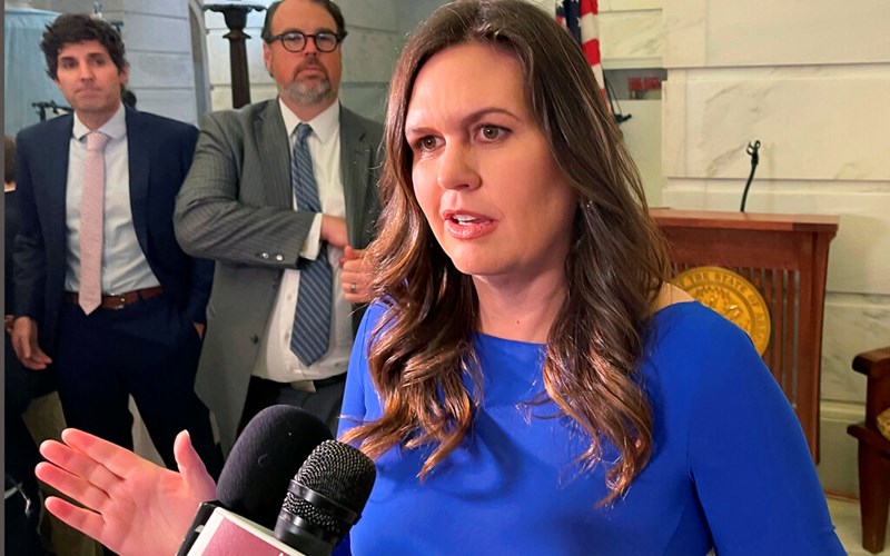 Sarah Sanders released from hospital after cancer surgery