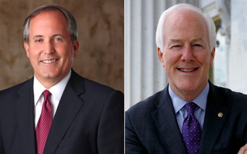 Trump backs Paxton ahead of Monday's runoff, at odds with other Republicans