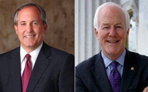 Trump backs Paxton ahead of Monday's runoff, at odds with other Republicans