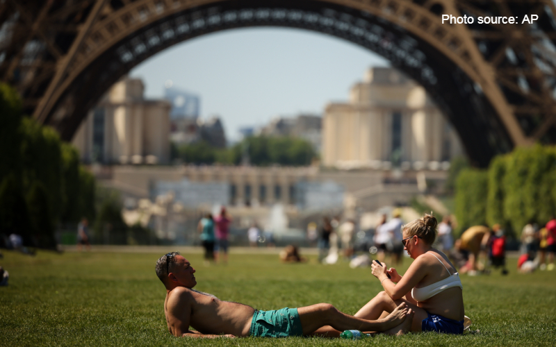 Europeans assured they're suffering through heatwave to save planet