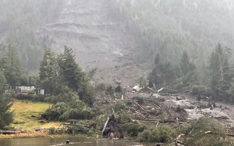 3 dead and 3 missing after landslide rips through Alaska fishing community