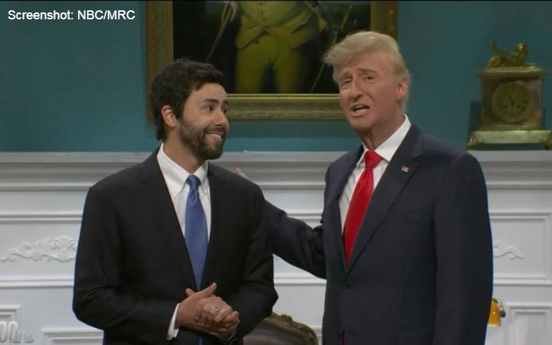 Behold the groveling, disguised as comedy, on 'Mamdani Night Live'