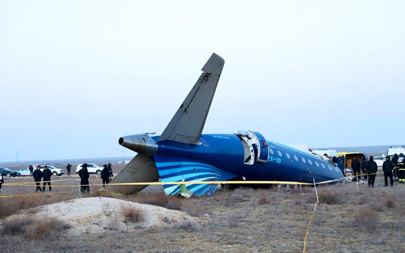 Azerbaijan's flag carrier suspends flights to more Russian cities following crash that killed 38