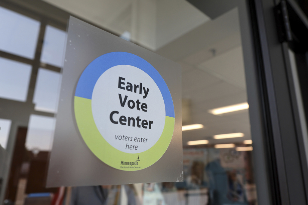 Early in-person voting gets underway in 3 states