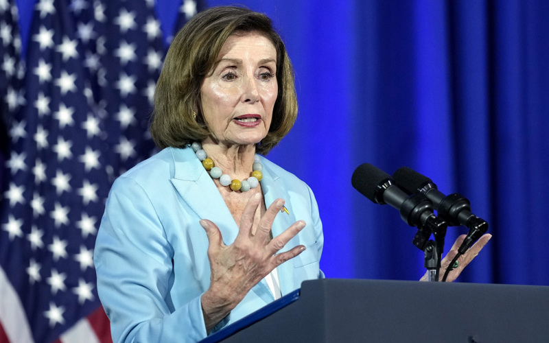 Pelosi has hip replacement surgery at a US military hospital in Germany after a fall