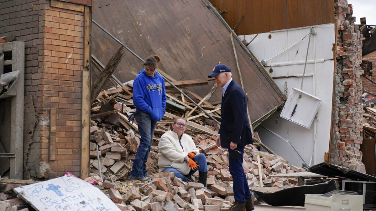 In Kentucky, Biden sees firsthand toll of storm destruction - Vimarsana News