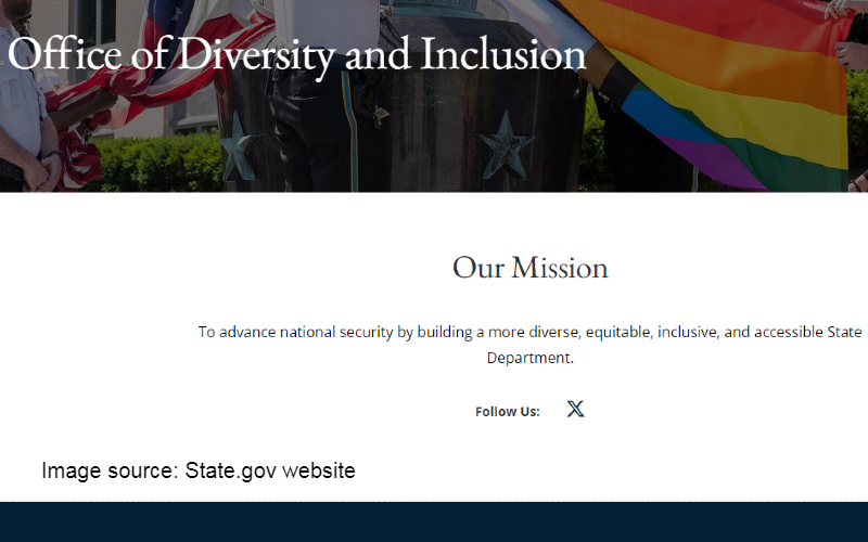 'Dismantling' mission at State Dept creates 'demonized' whites