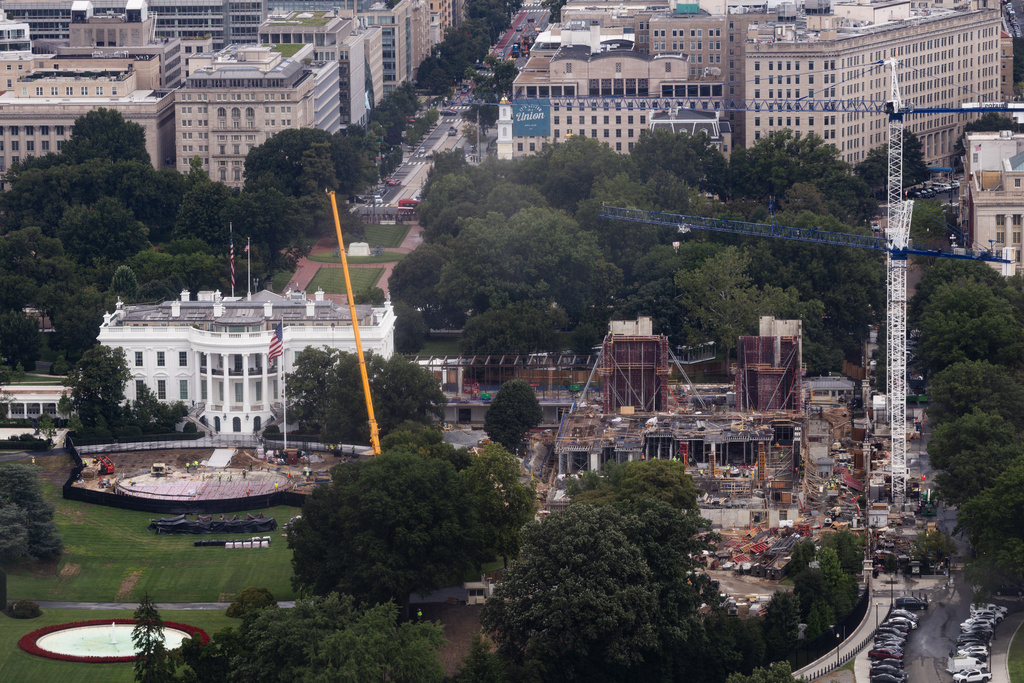Appeals court rules Trump can't build White House ballroom without congressional approval