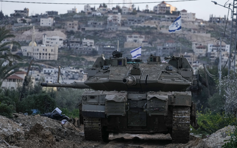 Israel sends tanks into West Bank for first time in decades, says fleeing Palestinians can't return