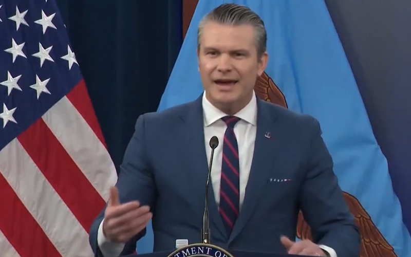 U.S. didn’t start war with Iran but will finish it, Hegseth vows