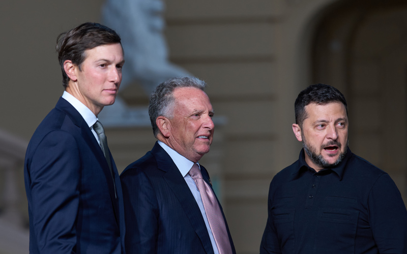 US envoys Witkoff and Kushner hold talks in Ukraine after meeting with Putin