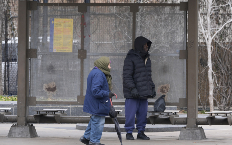 Winter-weary East Coast hit with another storm as temperatures plunge elsewhere