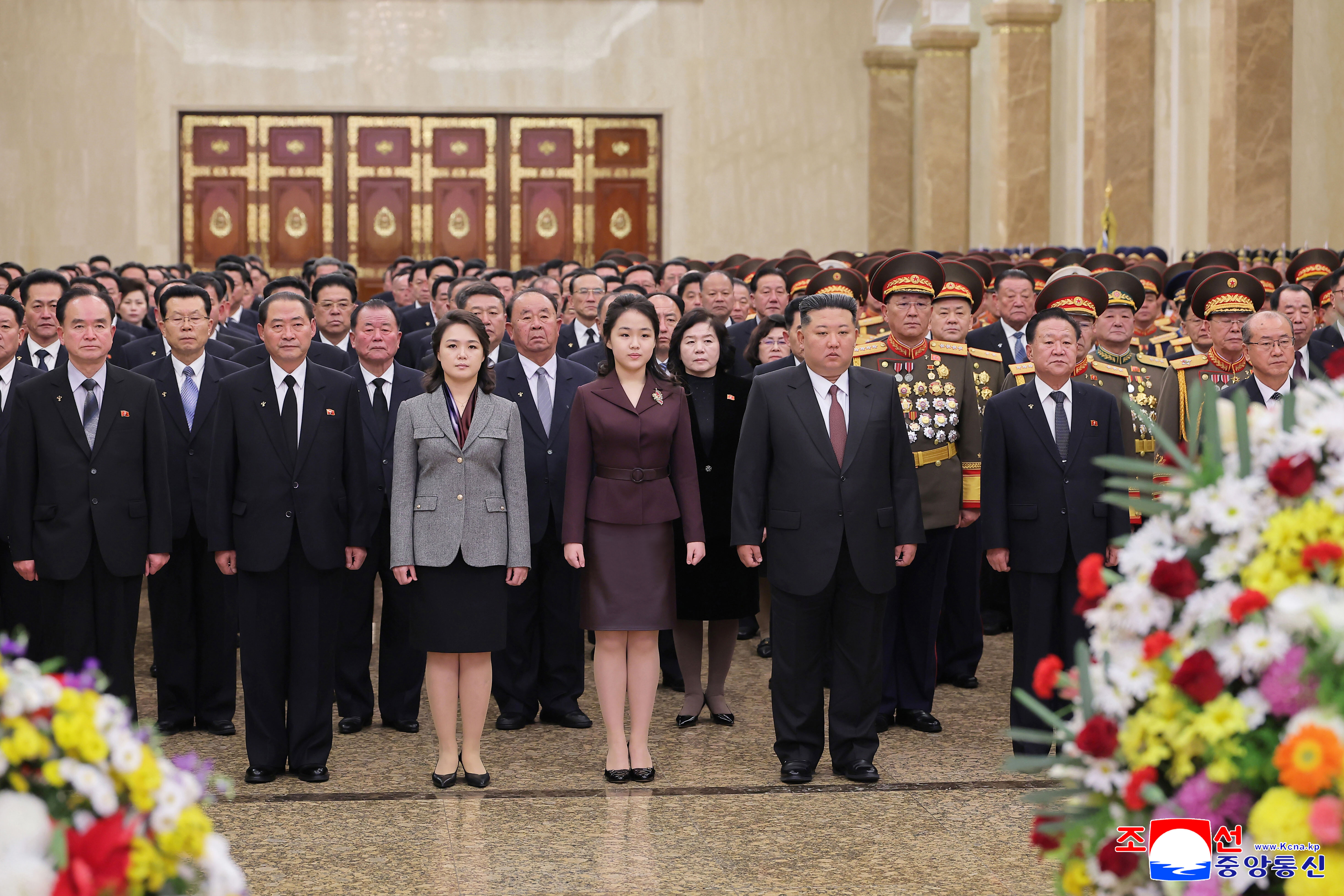 Kim’s daughter visits family mausoleum, promoting her potential status as heir in North Korea